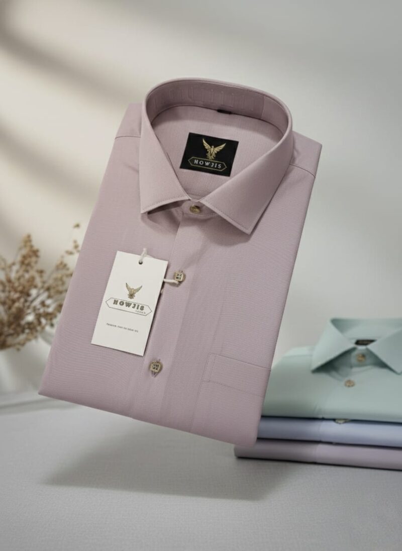 Light Pink Linen Shirt for Men – Trendy Summer Casual Top